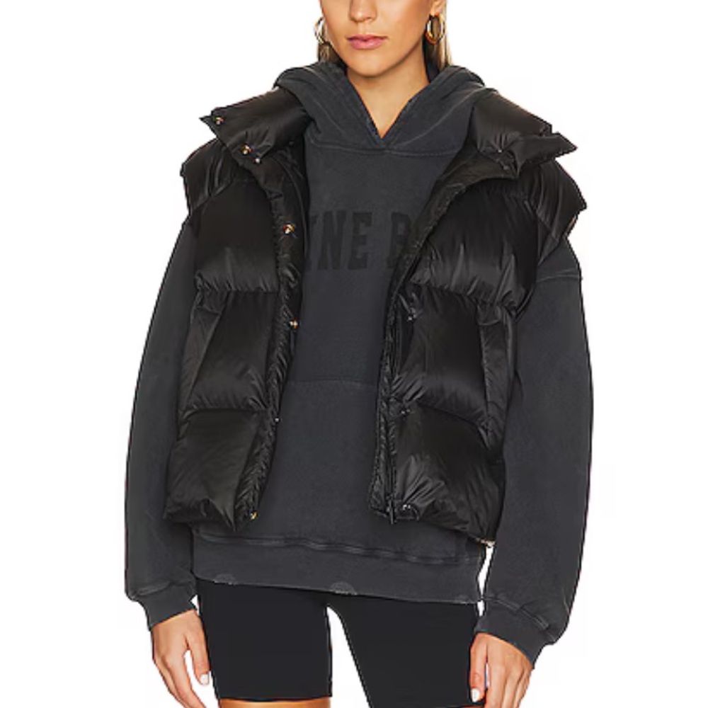 Anine Bing Charcoal Harvey Hoodie